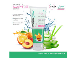 Moon Glow Pearl Face Wash for Acne, Black Spots, Stretch Marks, Dark Circles, Pimples, Anti-Aging and Fairness Face Wash 60g